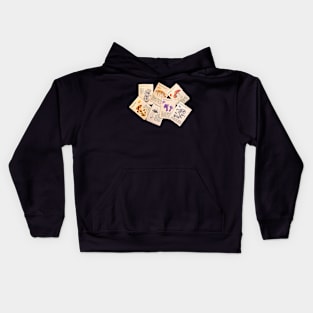 Mushroom Pages Kids Hoodie